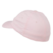 Youth My Mom with Flower Embroidered Flexfit Washed Cap