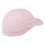 Youth My Mom with Flower Embroidered Flexfit Washed Cap