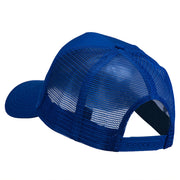 Montana State Flag Patched Mesh Cap