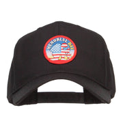 Memorial Day Flag Patched Cap