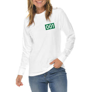 K-drama 001 Graphic Long Sleeve Crewneck Tee