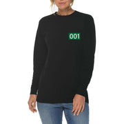 K-drama 001 Graphic Long Sleeve Crewneck Tee