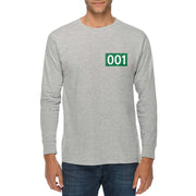 K-drama 001 Graphic Long Sleeve Crewneck Tee