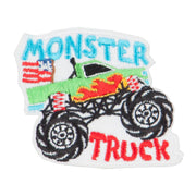 Monster Truck Embroidered Patch