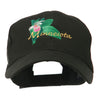 USA State Flower Minnesota Embroidery Cap