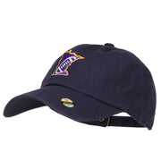 Minnesota Football State Map Embroidered Unstructured Cap