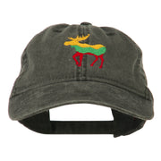 Wildlife Animal Moose Embroidered Cap