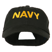 Military Occupation Letter Embroidered Unstructured Cap