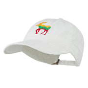 Wildlife Animal Moose Embroidered Cap