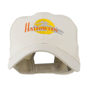 Halloween Moon Embroidered Cap