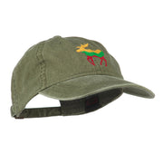 Wildlife Animal Moose Embroidered Cap