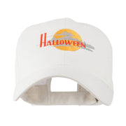 Halloween Moon Embroidered Cap