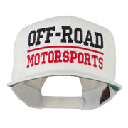Off Road Motorsports Embroidered Snapback Cap