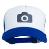 Camera Design Photographer Embroidered Foam Mesh Back Cap