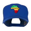 Map of Africa Embroidered Cap