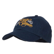 Spirit of Christmas Embroidered Low Cap