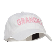 Grandma Embroidered Washed Cap