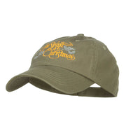 Spirit of Christmas Embroidered Low Cap