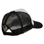 Camera Design Photographer Embroidered Foam Mesh Back Cap