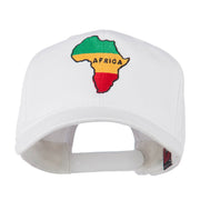 Map of Africa Embroidered Cap