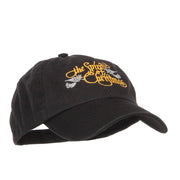 Spirit of Christmas Embroidered Low Cap