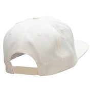 Skull And Sabers Embroidered Wool Blend Prostyle Snapback