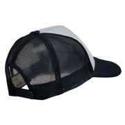 Camera Design Photographer Embroidered Foam Mesh Back Cap