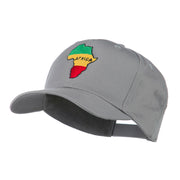 Map of Africa Embroidered Cap