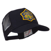 USA Mid State Police Embroidered Patch Cap