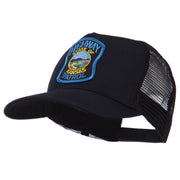 USA Mid State Police Embroidered Patch Cap