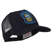 USA Mid State Police Embroidered Patch Cap