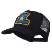 USA Mid State Police Embroidered Patch Cap