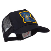 USA Mid State Police Embroidered Patch Cap