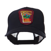 USA Mid State Police Embroidered Patch Cap