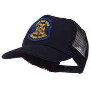 USA Mid State Police Embroidered Patch Cap