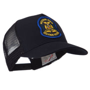 USA Mid State Police Embroidered Patch Cap