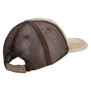 U.S. Army Nurse Corps Embroidered Low Profile Special Cotton Mesh Cap - Brown-Khaki OSFM