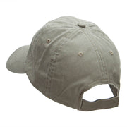 Mini Quial Embroidered Low Profile Dyed Cotton Twill Cap