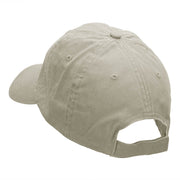 Mini Quial Embroidered Low Profile Dyed Cotton Twill Cap