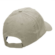 Mini Quial Embroidered Low Profile Dyed Cotton Twill Cap