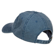 Mini Question Mark Embroidered Washed Cap