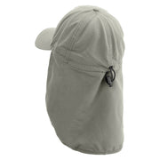 Uranas Astrology Embroidered Flap Hats - Grey OSFM