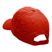 Mini Quial Embroidered Low Profile Dyed Cotton Twill Cap