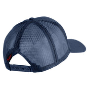 2nd Marine Division Veteran Embroidered Solid Cotton Twill Mesh Prostyle Cap - Navy OSFM