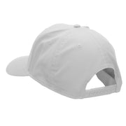 Mission Complete Embroidered Solid Cotton Twill Pro Style Cap