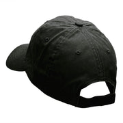 Mini Quial Embroidered Low Profile Dyed Cotton Twill Cap