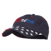 Merica Embroidered USA Twill Cap