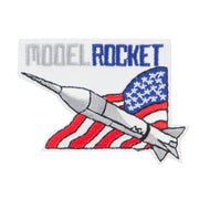 Model Rocket Flag Patch