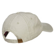 Mama Bear Embroidered Washed Cap