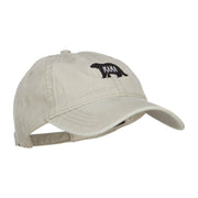 Mama Bear Embroidered Washed Cap